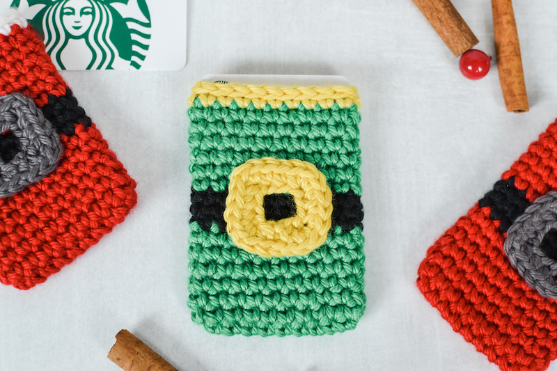 Holiday Gift Card Holder Crochet Pattern by Yarn Society